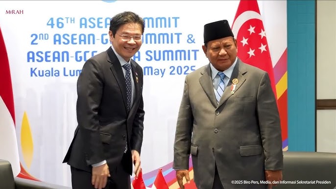 Indonesia dan Singapura Bahas Penguatan Hubungan Dagang dan Stabilitas Kawasan