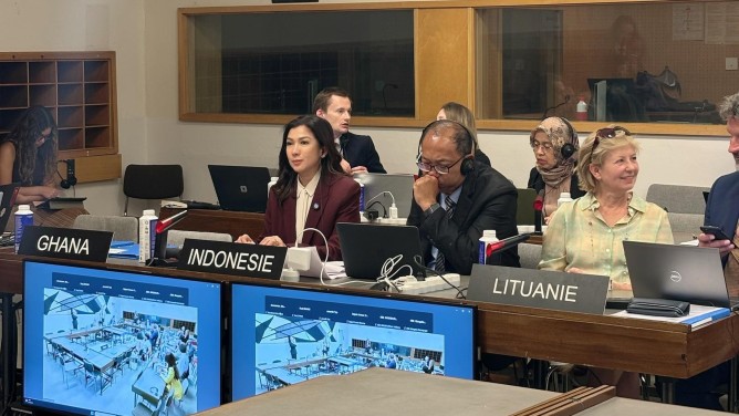 Indonesia Tegaskan Perlindungan Jurnalis Perempuan di Forum UNESCO Paris