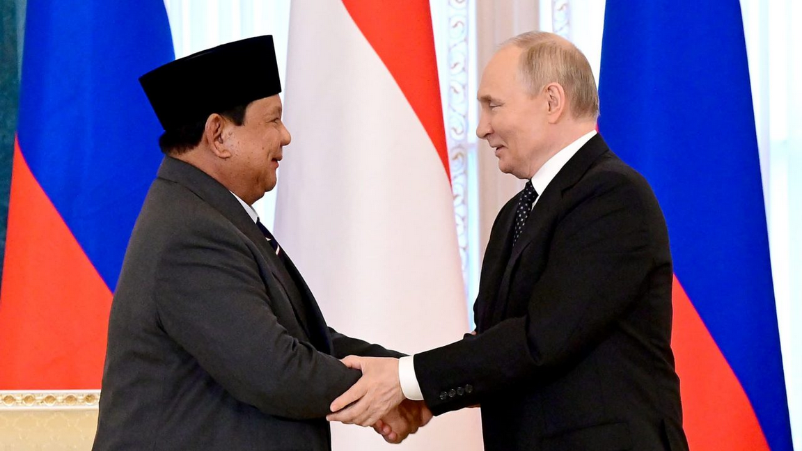 Putin Puji Indonesia: Perdagangan Naik 40%, Dukungan untuk BRICS Menguat