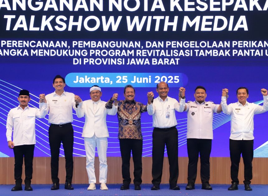 KKP Gandeng Pemprov Jabar Revitalisasi 20.413 Hektare Tambak Pantura