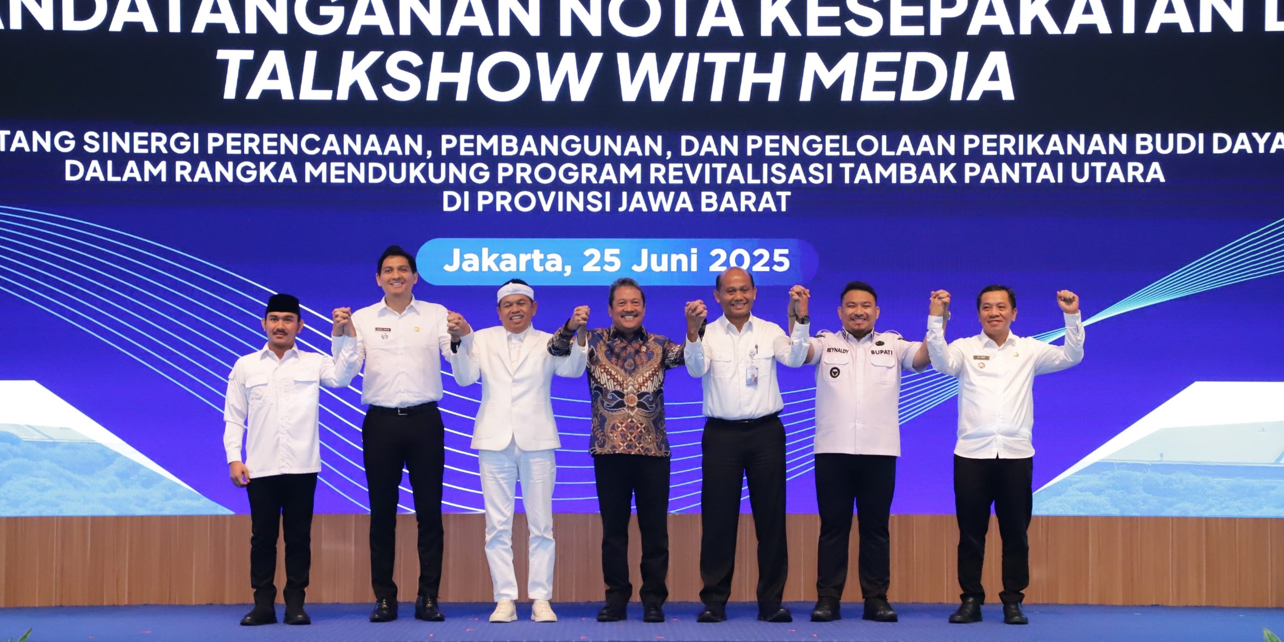 KKP Gandeng Pemprov Jabar Revitalisasi 20.413 Hektare Tambak Pantura