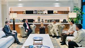 Hangat di Kertanegara: Presiden Prabowo Terima Wakil PM Australia Richard Marles
