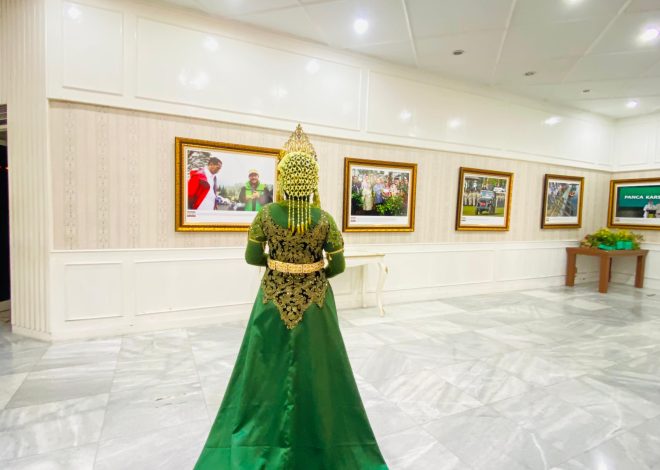 Wow ! Ada Penampakan Ratu Pantai Selatan Saat Karnaval Budaya HJB 543 di Kantor Bupati Bogor.