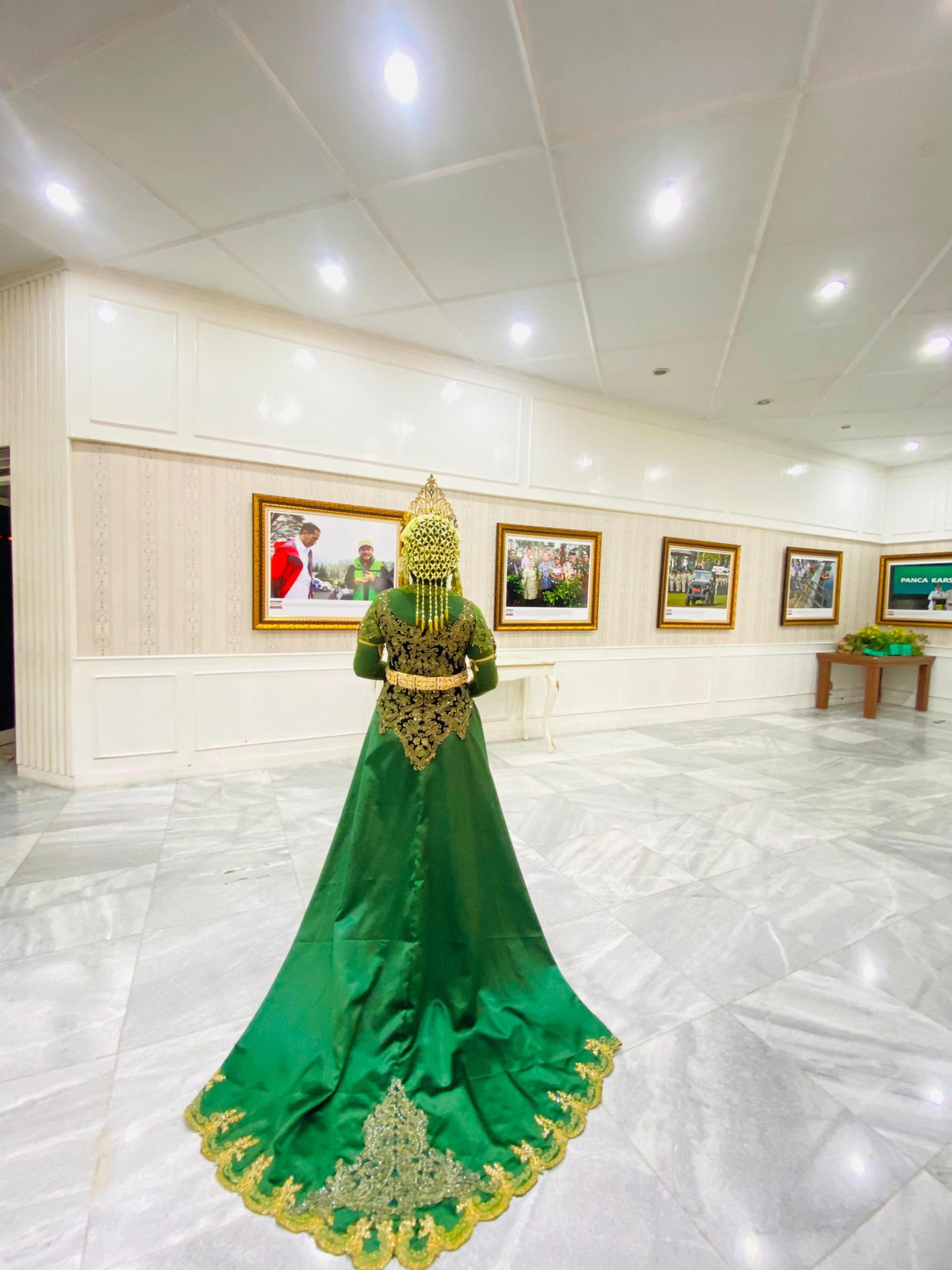 Wow ! Ada Penampakan Ratu Pantai Selatan Saat Karnaval Budaya HJB 543 di Kantor Bupati Bogor.