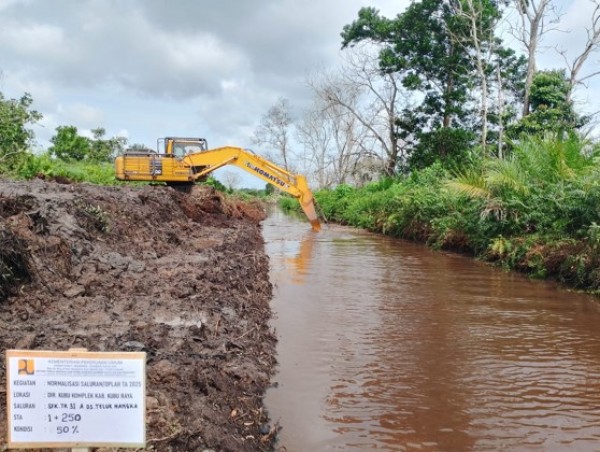 Kementerian PU Genjot Infrastruktur Sumber Daya Air di Sungai Kapuas untuk Ketahanan Pangan