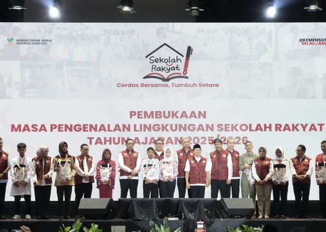 MPLS Sekolah Rakyat Resmi Dimulai Serentak di 63 Titik, Bukti Nyata Akses Pendidikan Merata