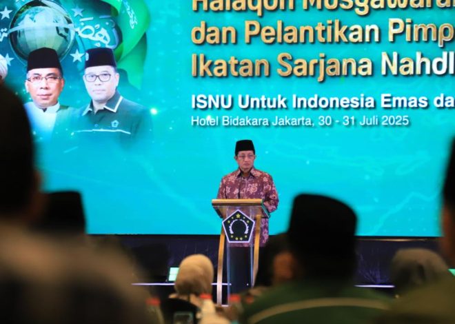 ISNU Harus Jadi Penggerak Islam Modern Dunia, Seru Menag Nasaruddin