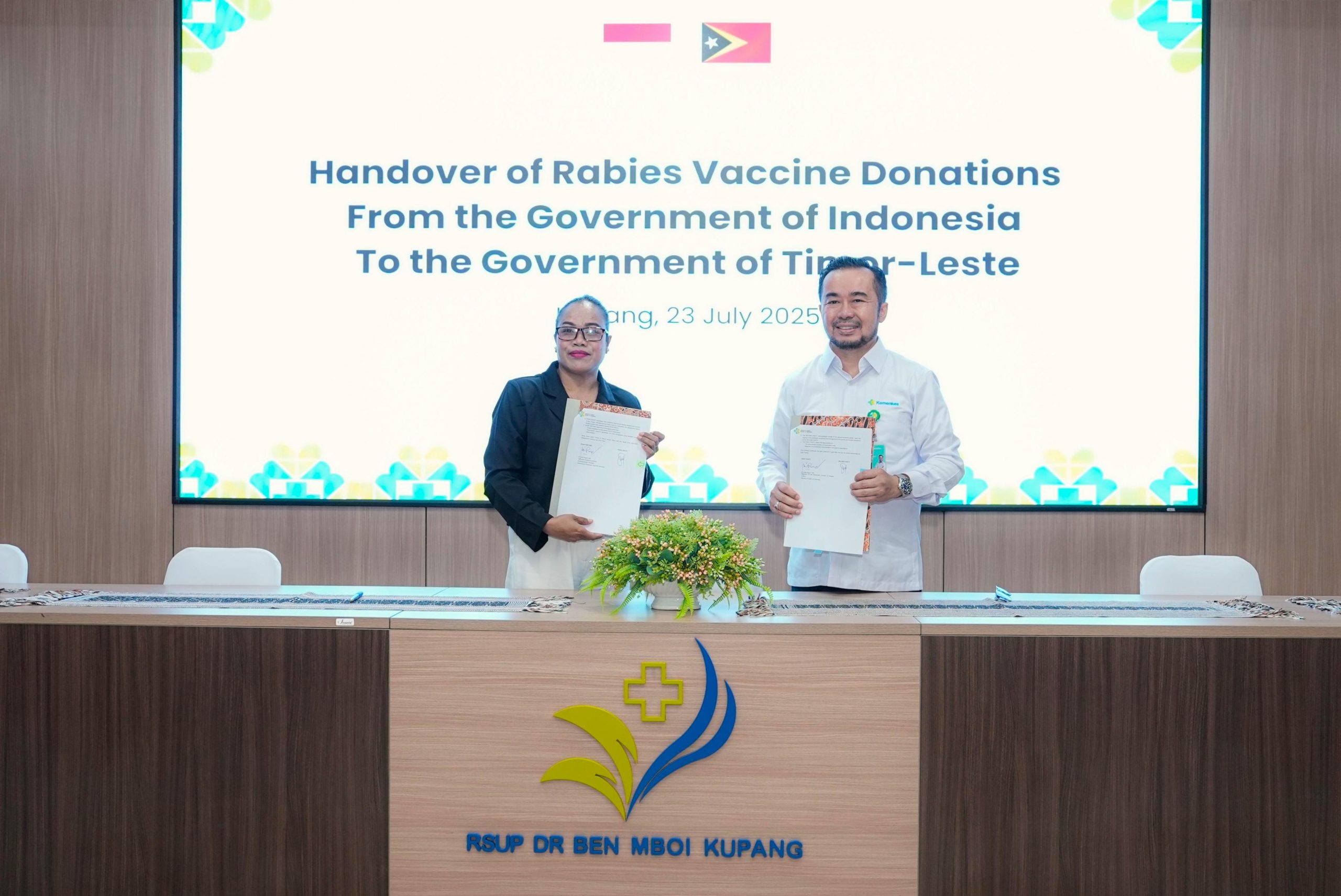 Indonesia Donasikan 2.000 Vaksin Rabies ke Timor-Leste, Bukti Solidaritas Kemanusiaan