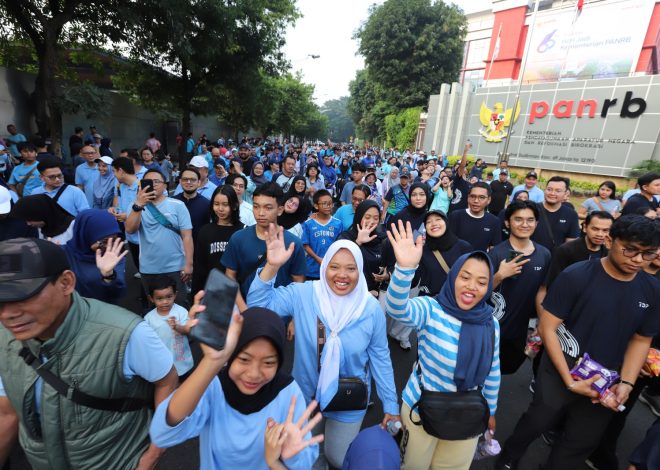 Meriahkan Hari Jadi ke-66, Kementerian PANRB Gelar Fun Walk dan Lomba Fashion Anak