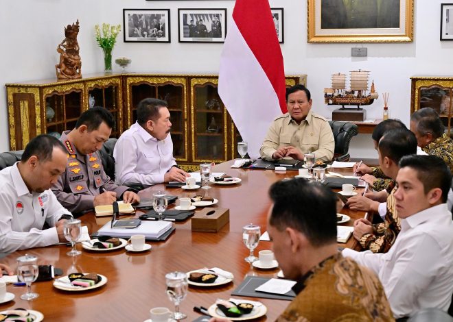 Presiden Prabowo Perintahkan Penindakan Tegas atas Pelanggaran Standar Beras Nasional