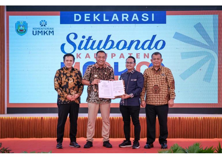 Situbondo Deklarasi Jadi Kabupaten UMKM, Wamen Helvi: Potensi Lokal Sangat Kuat