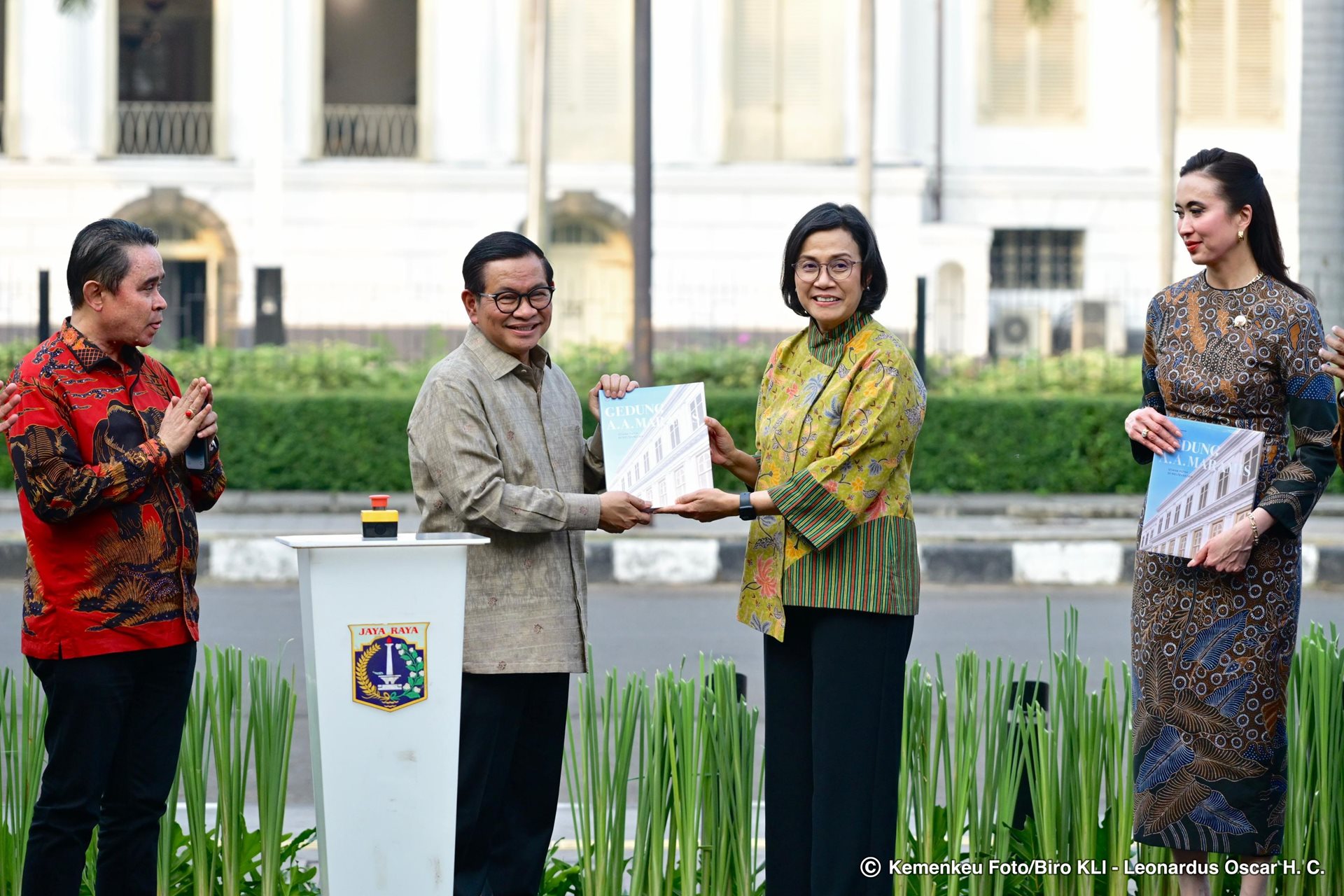 Sri Mulyani & Pramono Anung Kolaborasi Wujudkan Lapangan Banteng Sebagai Ruang Publik Ikonik