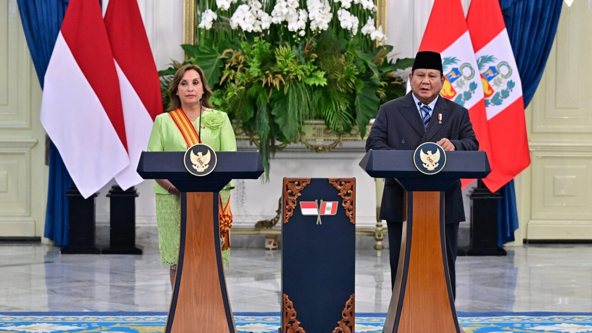 Presiden Prabowo Puji Dukungan Peru untuk Solusi Dua Negara Palestina
