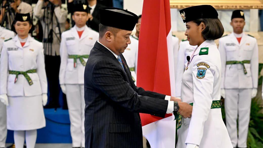 Kisah Inspiratif Pelajar Nusantara Dikukuhkan Jadi Paskibraka Nasional 2025
