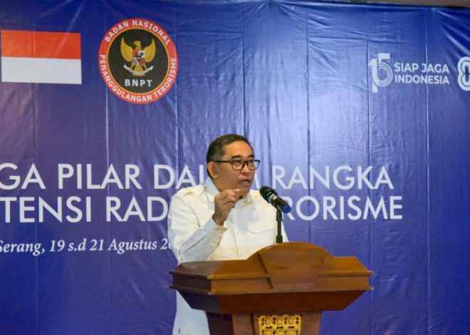 Antisipasi Ancaman Global dan Radikalisme Online, BNPT Perkuat Peran Tiga Pilar di Banten