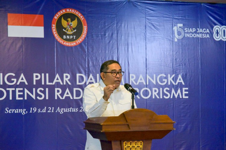 Antisipasi Ancaman Global dan Radikalisme Online, BNPT Perkuat Peran Tiga Pilar di Banten