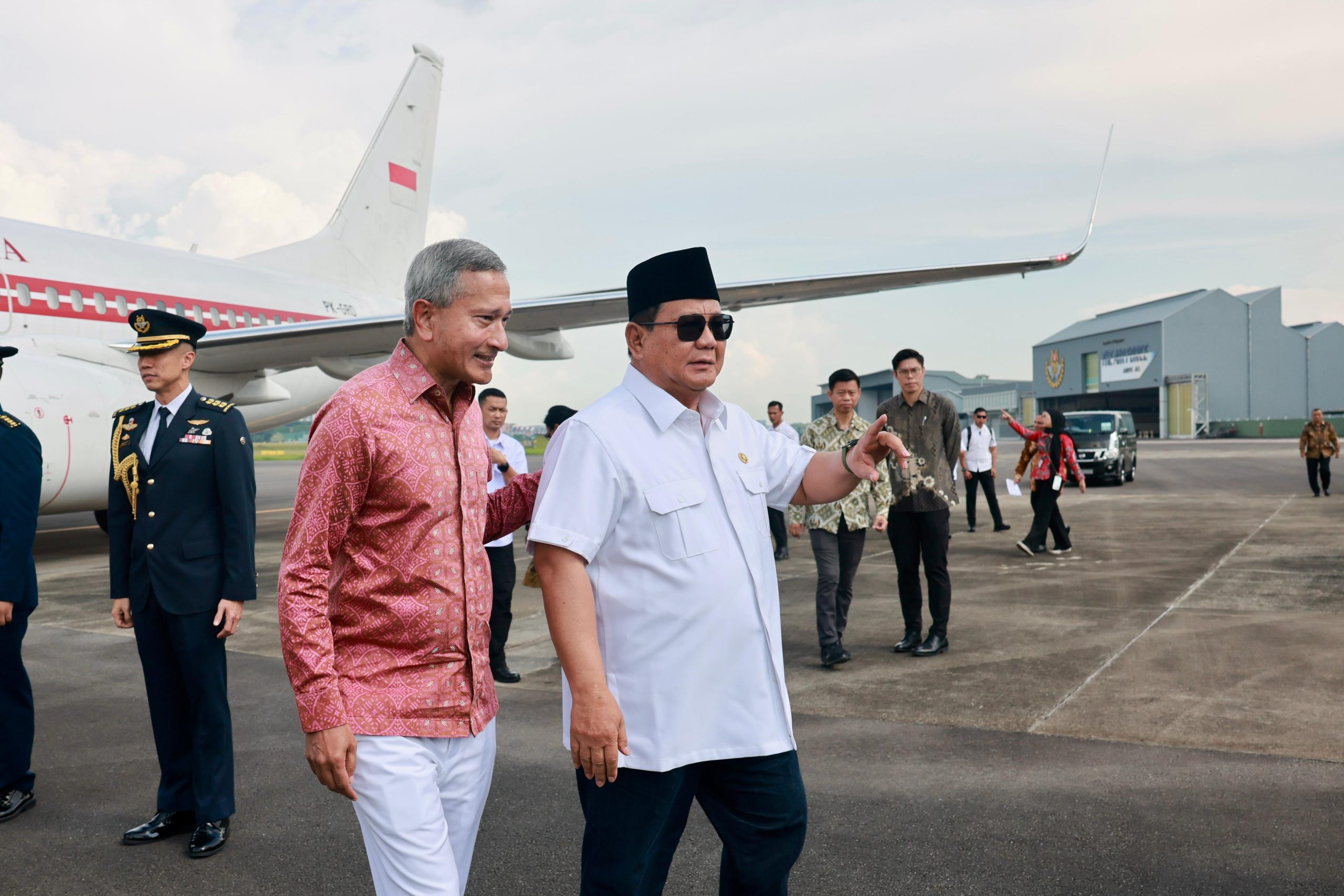 Presiden Prabowo Hadiri Parade Hari Nasional Singapura 2025