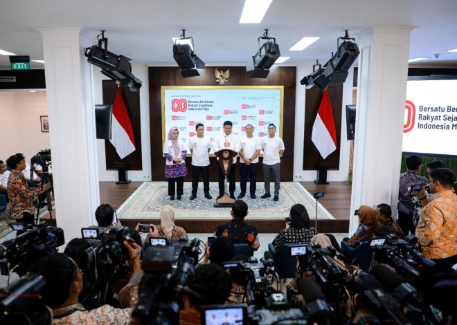 Meriahkan HUT ke-80 RI, Pemerintah Resmi Luncurkan Rangkaian Bulan Kemerdekaan 2025
