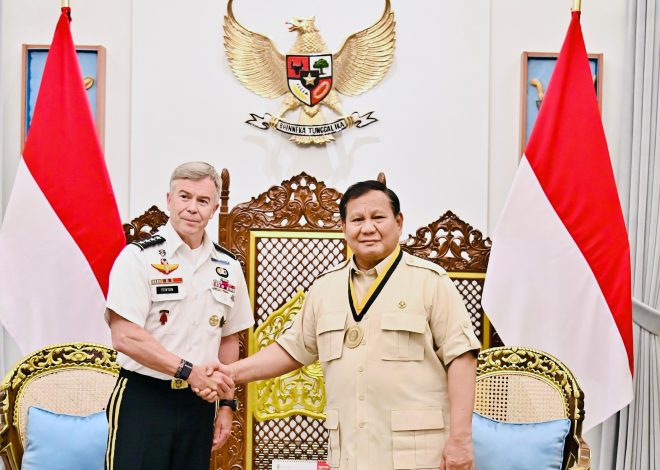 Presiden Prabowo Dianugerahi Medali Kehormatan dari Komando Operasi Khusus AS