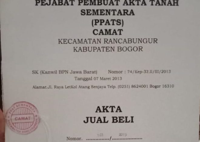 Dugaan Permainan Tanah Di Kecamatan Rancabungur, Warga Desak Camat Tepati Janji