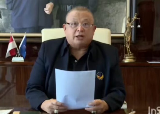 NasDem Nonaktifkan Ahmad Sahroni dan Nafa Urbach dari DPR RI Mulai 1 September 2025