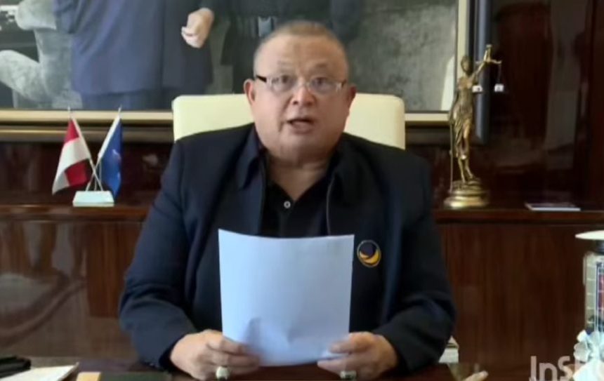 NasDem Nonaktifkan Ahmad Sahroni dan Nafa Urbach dari DPR RI Mulai 1 September 2025