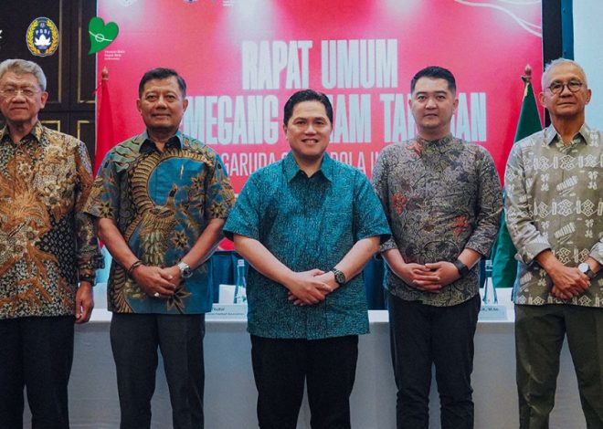 Erick Thohir Puji Kinerja PT GSI, Laba dan Sponsorship Tembus Target di RUPS 2025