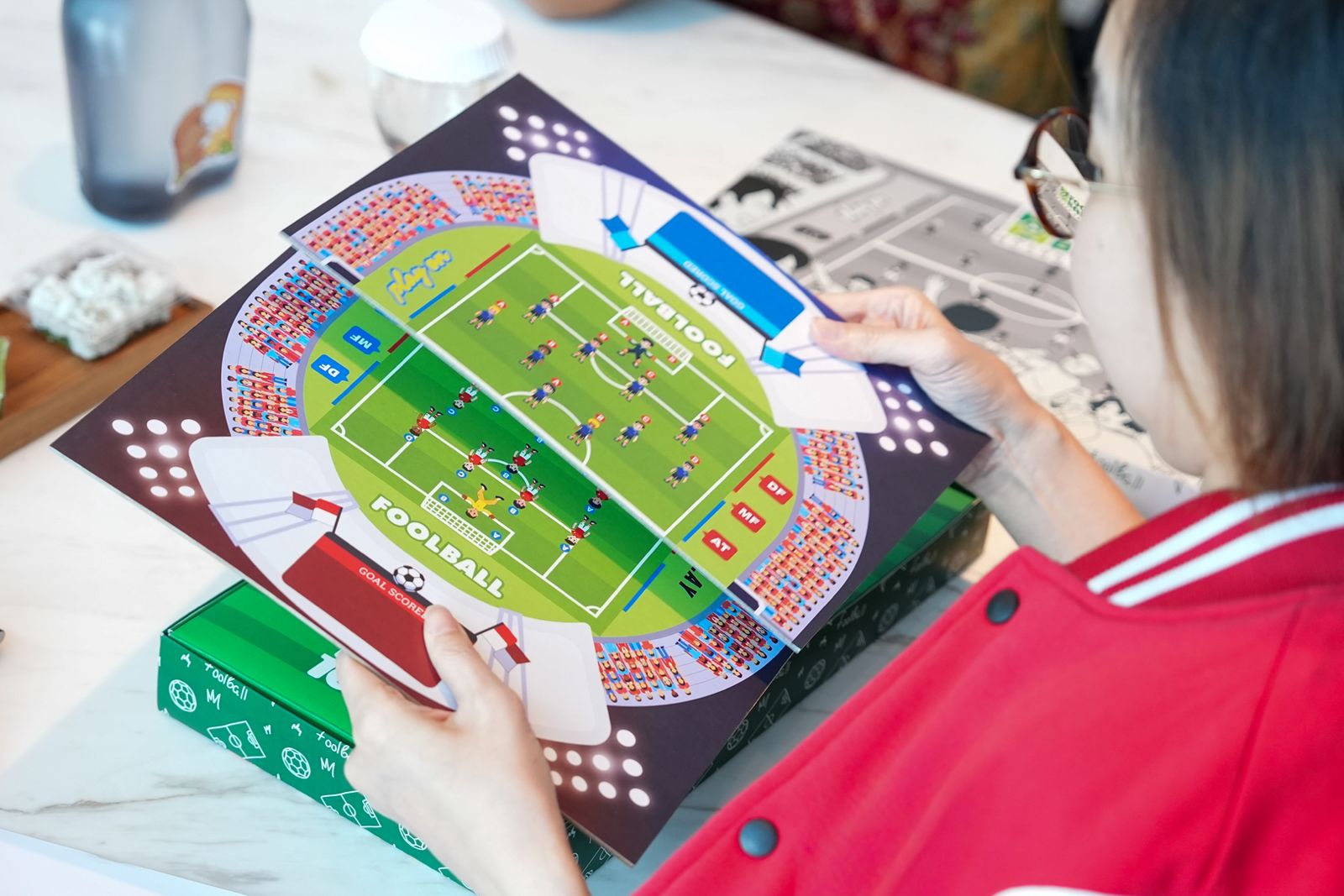 Wamen Ekraf Soroti Kolaborasi Ekonomi Kreatif Agar Foolball Board Game Jangkau Pasar Lebih Luas