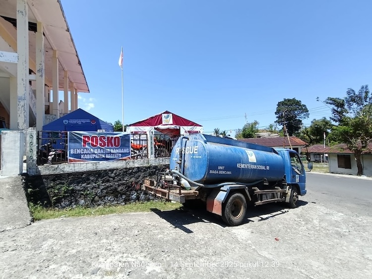 Tanggap Darurat, Kemensos Suplai Kebutuhan Korban Banjir Bandang Nagekeo