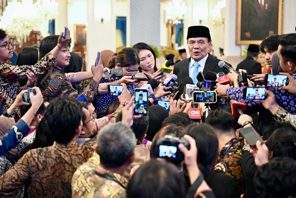 Para Menteri dan Kepala Badan Tegaskan Komitmen Mengabdi usai Dilantik Presiden Prabowo