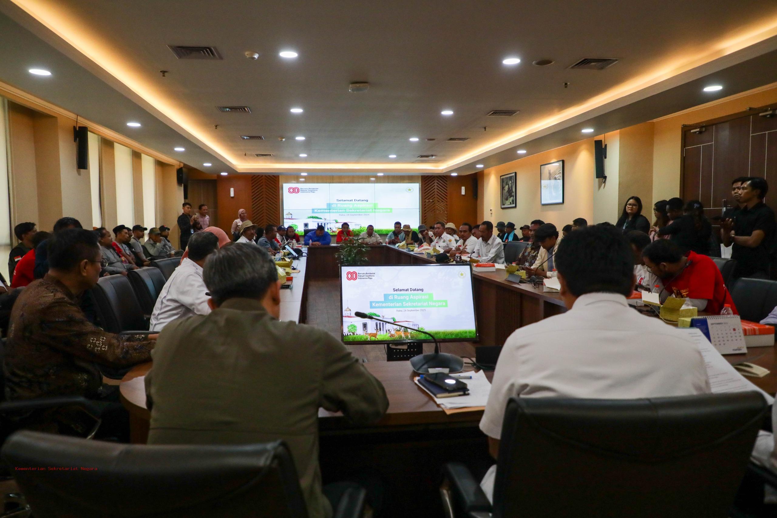 Hari Tani Nasional, Kemensetneg Serap Aspirasi Petani Lewat Diskusi dan Dialog Terbuka