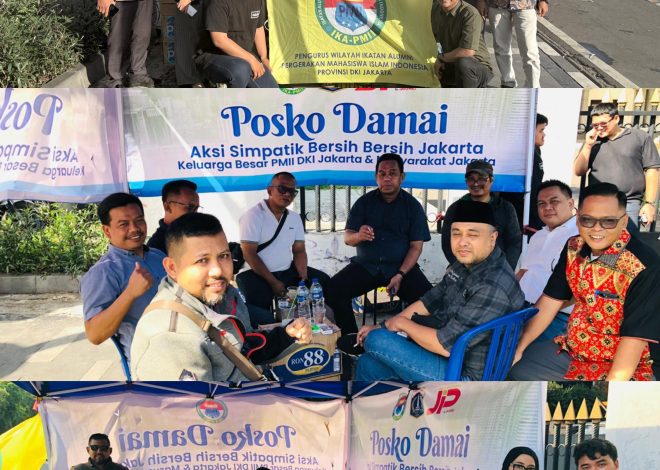 PW IKA PMII DKI Jakarta Dirikan Posko Damai, Ajak Masyarakat Jaga Kondusifitas