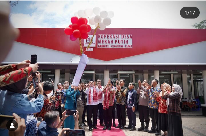 Koperasi Desa Merah Putih Resmi Diluncurkan di Lebak, Jadi Motor Penggerak Ekonomi Rakyat