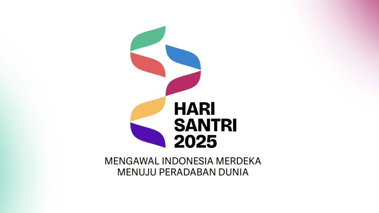 Ini Filosofi Logo Hari Santri 2025: Santri Menatap Peradaban Dunia