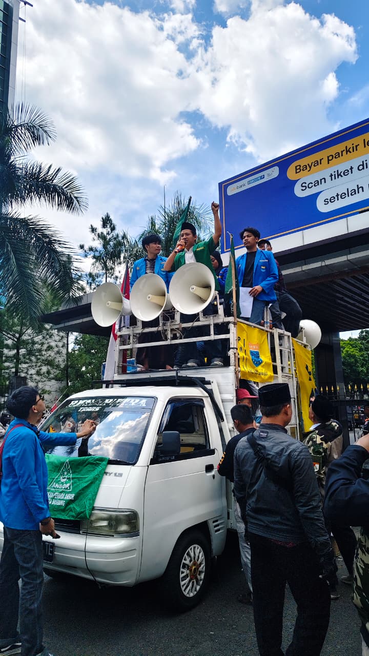 Pesantren dan KBNU Kota Bandung Bersatu dalam Aksi Damai Kebangsaan