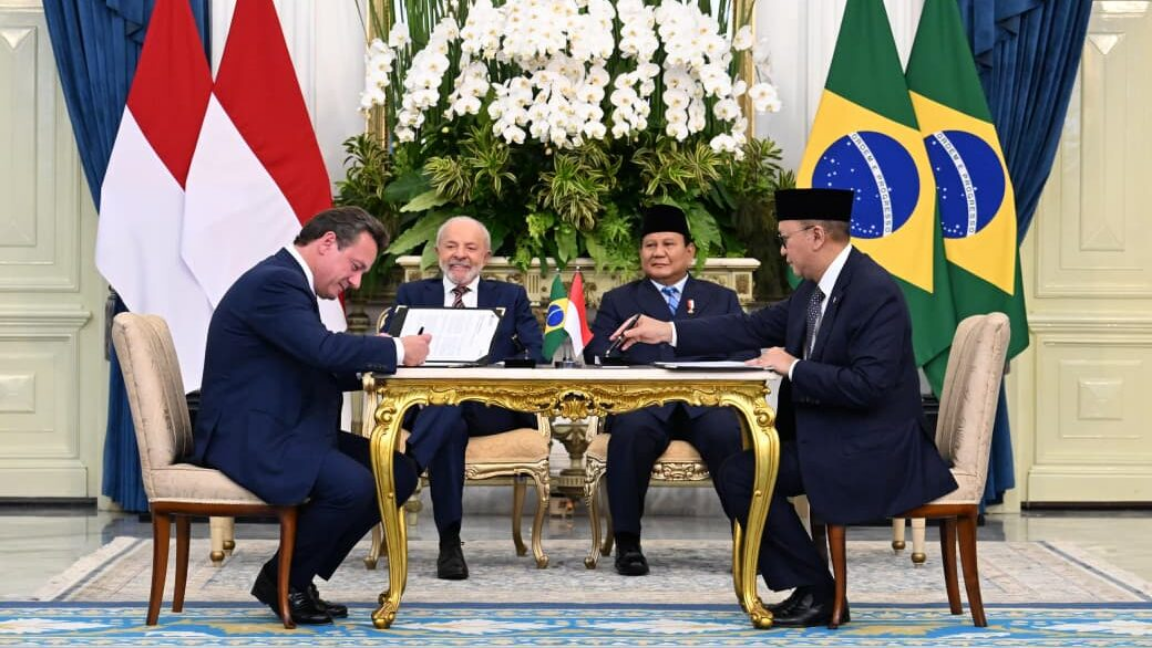 Indonesia–Brasil Perkuat Kemitraan Strategis, Prabowo dan Lula Dorong Akselerasi Kerja Sama Bilateral