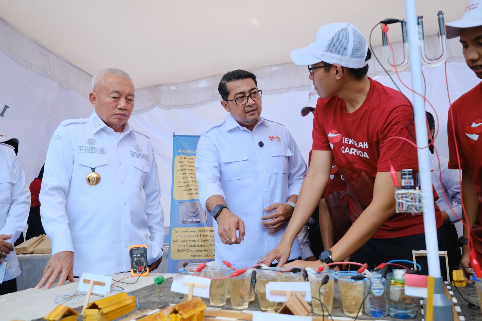 Menteri Ekraf Tinjau Sekolah Garuda di Kalsel, Dukung Program Prioritas Presiden Prabowo di Bidang Pendidikan