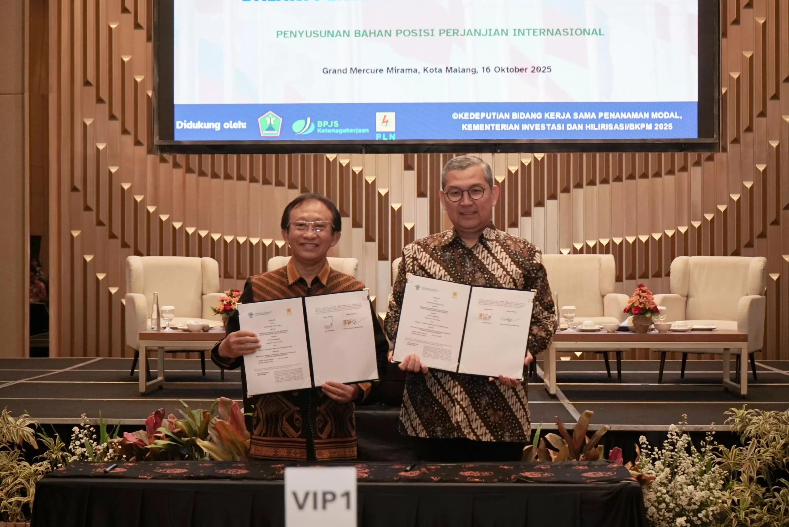 PLN dan BKPM Perkuat Sinergi untuk Dorong Investasi Nasional Lewat Solusi Kelistrikan Terpadu