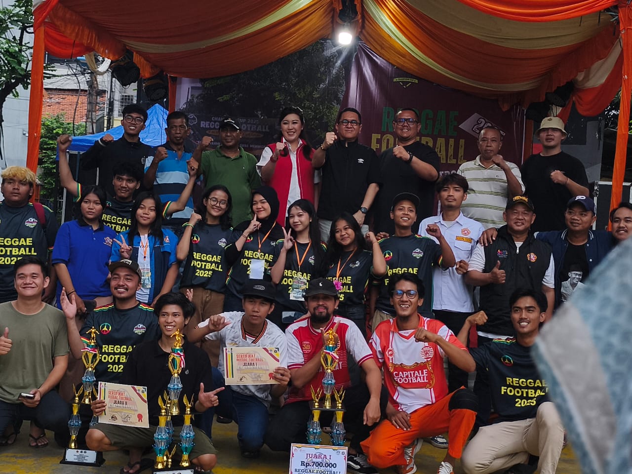 Memperingati Hari Sumpah Pemuda, Karang Taruna Unit Bersinergi Kelurahan Tanah Sereal Menggelar Kegiatan Bersama Warga