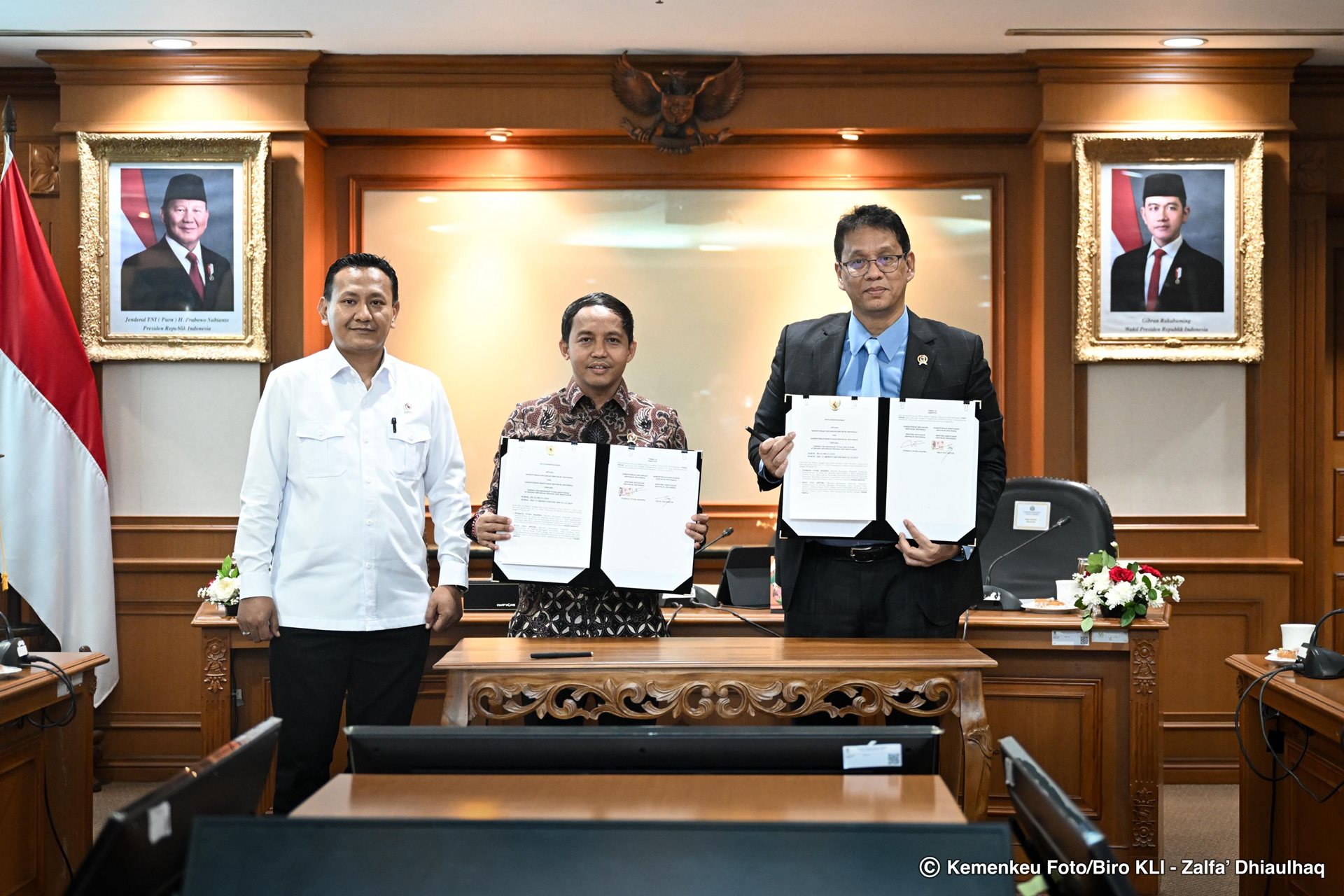 Purbaya dan Raja Juli Teken MoU, Tingkatkan Kolaborasi Maksimalisasi Potensi Hutan