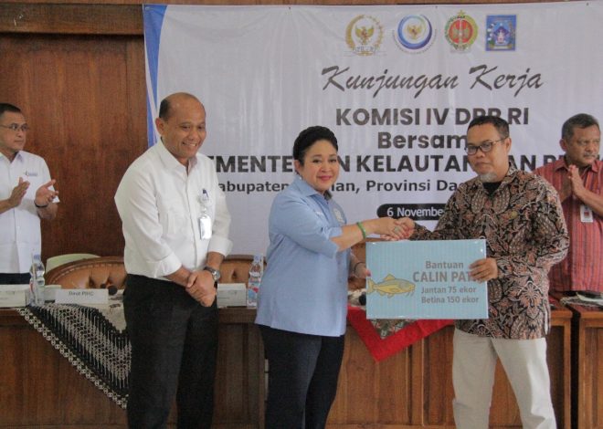 KKP dan Komisi IV DPR RI Dukung Produktivitas Benih Ikan Unggul untuk Swasembada Pangan