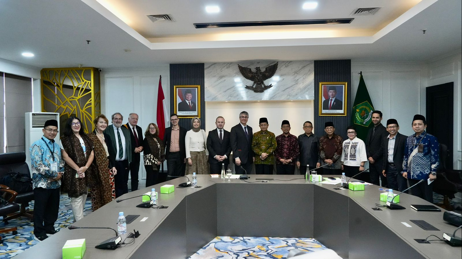 Menag Terima Delegasi IIS Austria, Paparkan Harmoni dan Moderasi Beragama di Indonesia