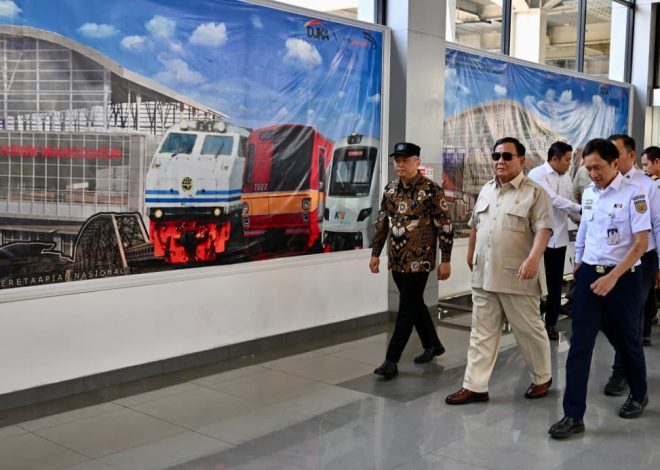 Presiden Prabowo Tegaskan Sistem Kereta Api Jadi Fokus Pembangunan Nasional