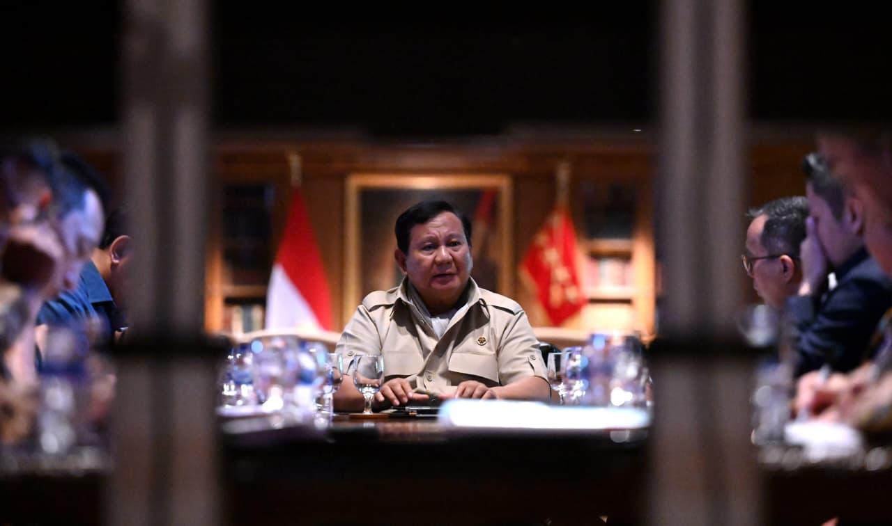 Presiden Prabowo Panggil Menteri Bahas Penertiban Hutan dan Tambang Ilegal