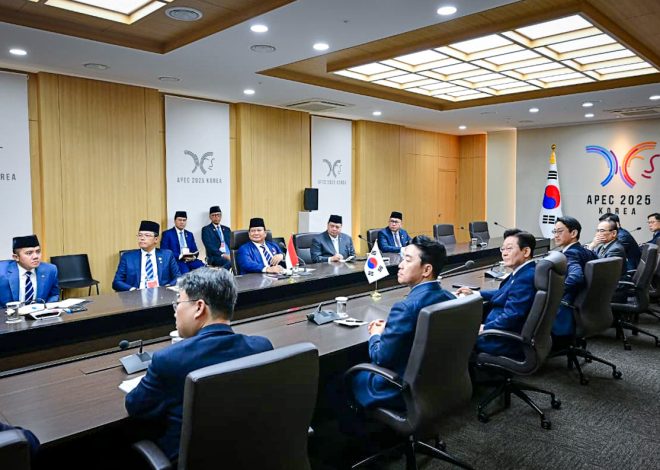 Presiden Prabowo dan Presiden Lee Sepakat Perkuat Kerja Sama Ekonomi hingga Pertahanan Indonesia–Republik Korea