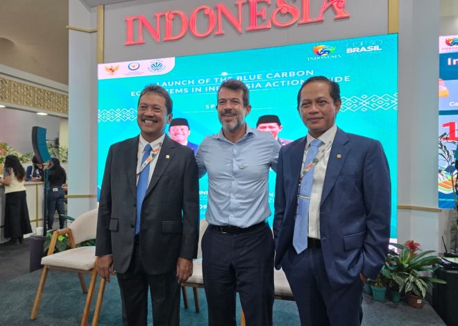 Indonesia Luncurkan Peta Jalan Karbon Biru di COP 30 Brasil