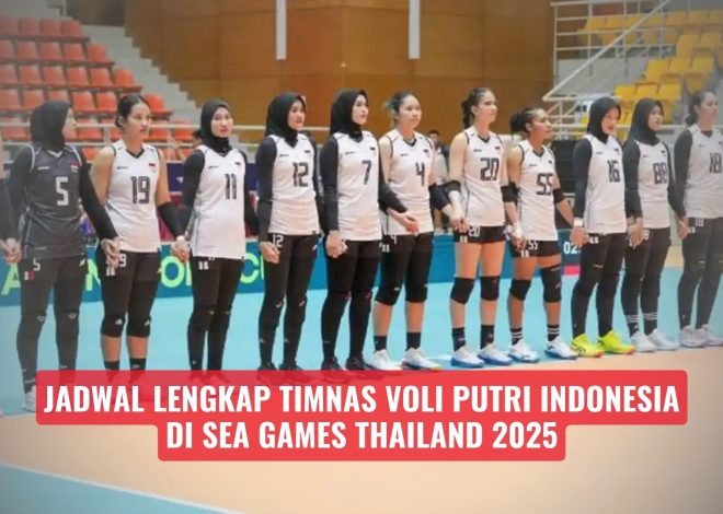 Jadwal Lengkap Timnas Voli Putri Indonesia di SEA Games Thailand 2025