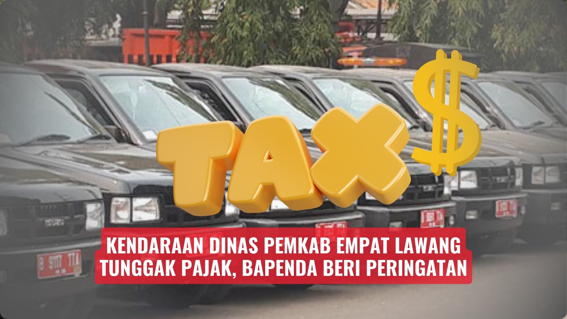 Kendaraan Dinas Pemkab Empat Lawang Tunggak Pajak, Bapenda Beri Peringatan
