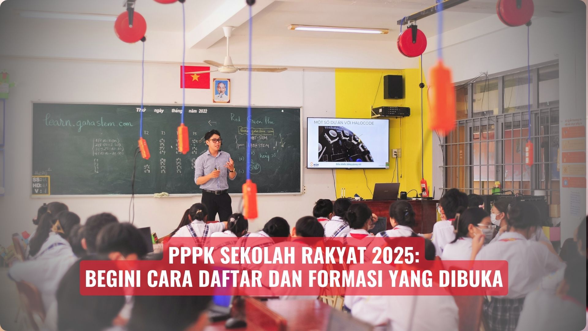 PPPK Sekolah Rakyat 2025: Begini Cara Daftar dan Formasi yang Dibuka