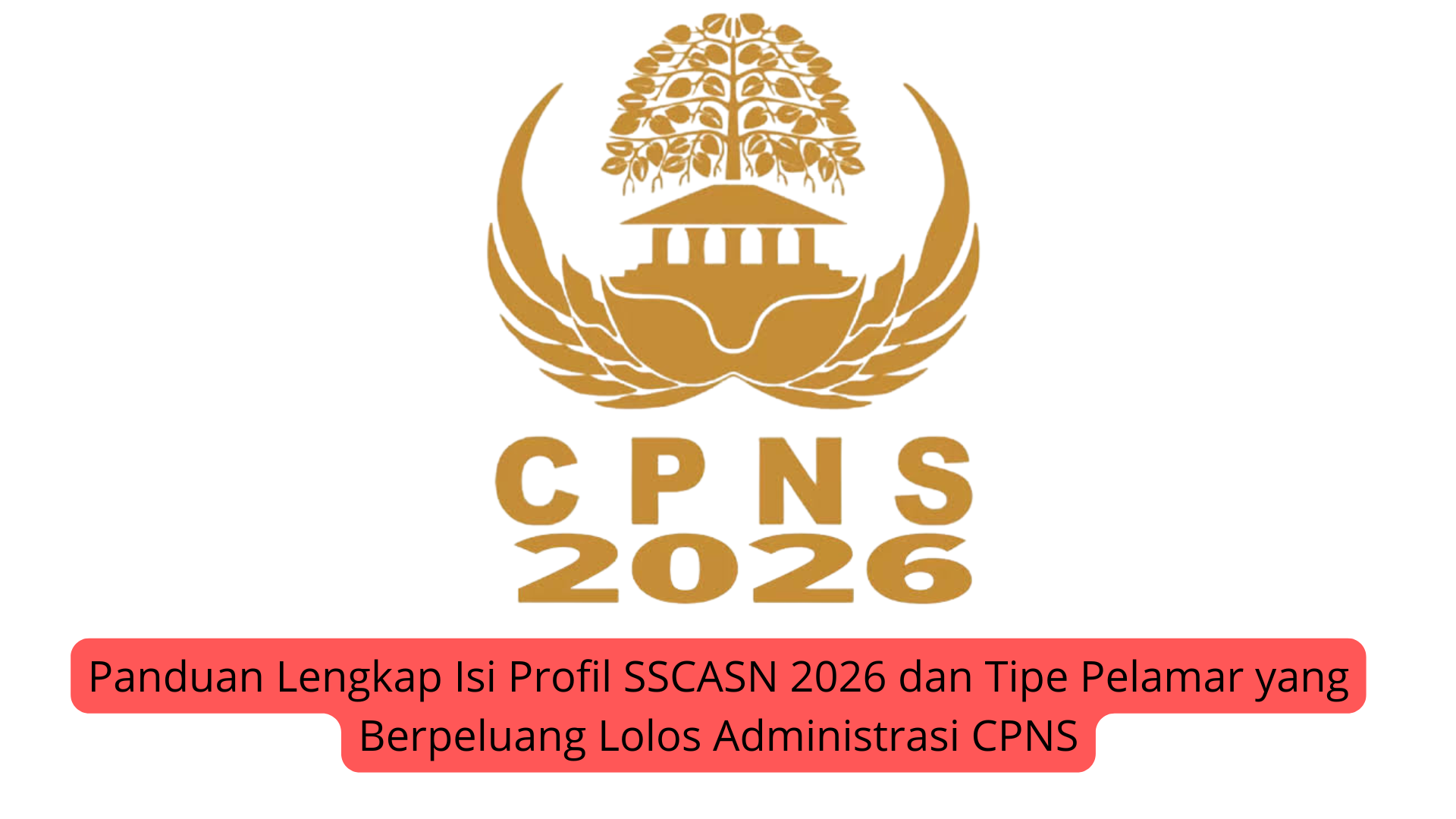Panduan Lengkap Isi Profil SSCASN 2026 dan Tipe Pelamar yang Berpeluang Lolos Administrasi CPNS